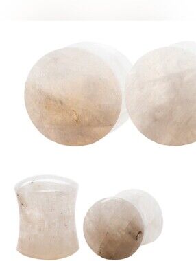 Oracle Body Jewelry Stone Plugs - Moonstone